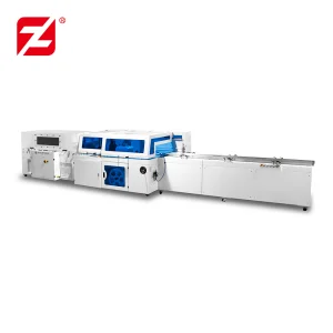 ZF-BS500-Z+S550-LH Continuous Motion Side Sealer for Books Shrinking Packaging Machine Shrink Wrapping Machine