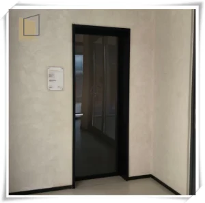 Moisture Proof Aluminum Bathroom Door 1.5mm Thick Rust Resistant Bathroom Door