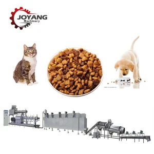 Commercial Animal Pet Pellet Extruder Equipment Kibble Dry Cat Dog Food Making Machine