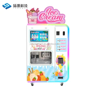 Unmanned Ice Cream Vending Machine
