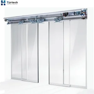 130kg 65W Motor Control Sliding Opener Glass Automatic Door System OEM Hh115