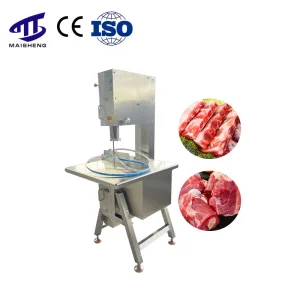 Máquina de Serra Elétrica para Corte de Carne de Vaca, Porco e Cordeiro