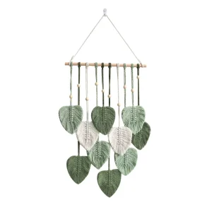 Macrame Leaf Wall Hanging