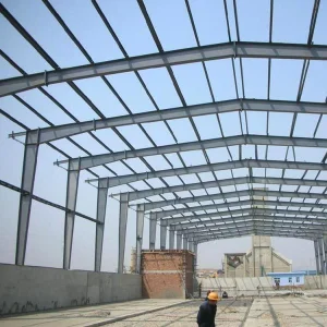 Warehouse Heavy Duty Prefab Steel Structure Factory Workshop Building Engineering Storage Buildings ASTM Light Cutting Bending