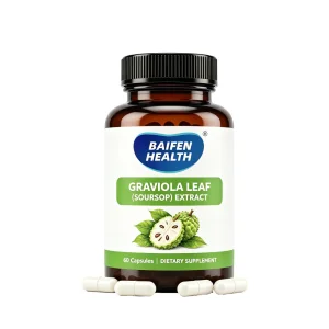 Graviola Soursop Extract Capsules 60 Count Natural Herbal Supplement for Antioxidant Balance and Wellness