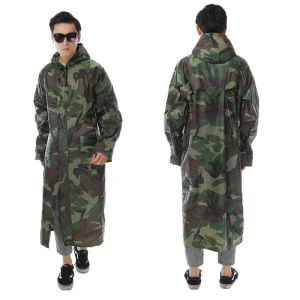Tactical Camouflage Rain Poncho