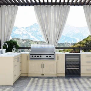 Waterproof modular cabinets