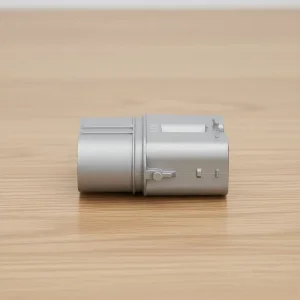 Conector eléctrico de doble puerto de aleación de zinc de alta resistencia para aplicaciones de nueva energía