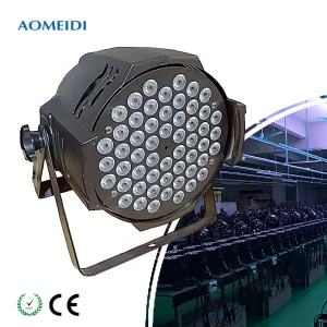 Cheap 54PCS 3W UV Color LED PAR Can Stage Wash Light