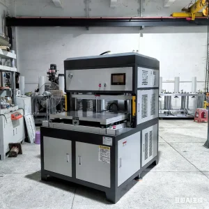 Industrial Hydraulic Press with Precision Cutting and Sliding Table