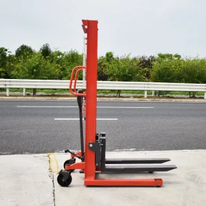 Manual Pallet Operated Stacker Hydraulic 1.5t 1.6m Lifting Pallet Stacker