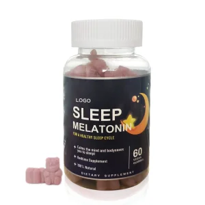 Sleep Melatonin Gummies Healthcare Bedtime Supplement for Sleep Aid and Calms Mind