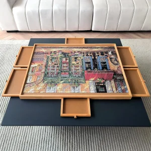 Wooden Puzzle Table