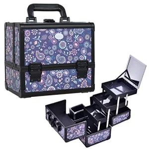 Estuche de Maquillaje 3-Tier Bandejas