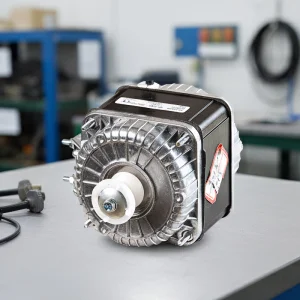High-Efficiency AC Motor for Refrigeration and Air Curtain Applications