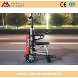 Emergency Ambulance Stair Chair Stretcher Patient Transfer Aluminium Electric Hand Truck Stair Climber