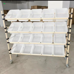 Multi-Level Steel Warehouse Express Sorting Truck for E-commerce Logistics Picking and Wall Mobile Tool Vehicle