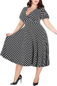 Vestido Casual de Verão Feminino com Decote em V