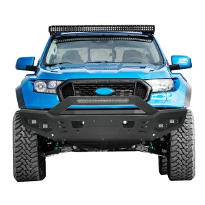 Bumper dianteiro de aço personalizado 4X4 para Ford Ranger T7 T8 Raptor 2015-2019 2021