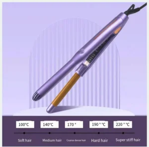 Salon-Quality Hair Curling Iron with Titanium Curler