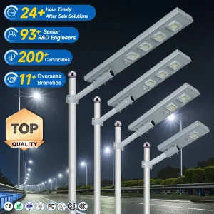 ALLTOP Solar LED Street Lights Outdoor Waterproof 60w 120w 180w 240w Aluminum Solar Power Street Light