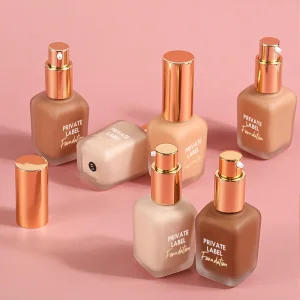 Custom OEM Matte Liquid Foundation Waterproof SPF 15