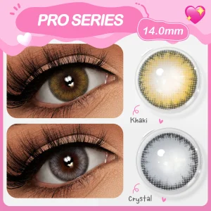 Free Shipping Colored Eye Contact Lenses 40% Water Soft Lens Freshgo PRO Yearly Contacts 14.0mm Eye Lentes De Contactor