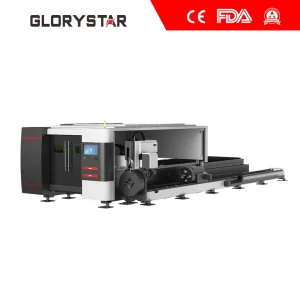Water Cooling Tube &amp; Sheet Laser Cutting Equipment GS-3015g