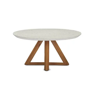 Custom Modern Simple Casual Versatile Terrazzo Countertop Manhattan Coffee Table
