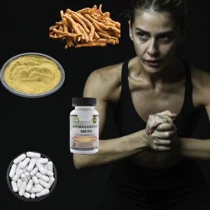 Standardized Natural Raw 2.5% 5% 10% Withanolides Certified Organic Ashwagandha Root Extract Capsules Ashwagandha Powder