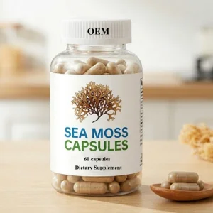 Astrawell Customizable Food-Grade SeaMoss Seaweed Powder Capsules Vitamin Active Ingredient