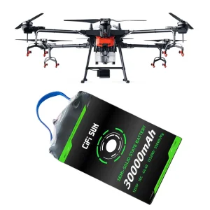 Customized Solid State Drone Fpv 60000mAh 6s/12s/14s/18s/24s 10c/20c Lipo Battery Lithium Ion Pack