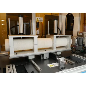 Industrial Grade Servo Large Flow PP Filter Cartridge End Cover Hot Plate Welder