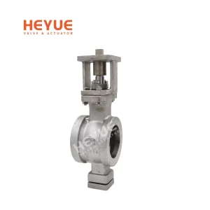 Industrial wafer ball valve