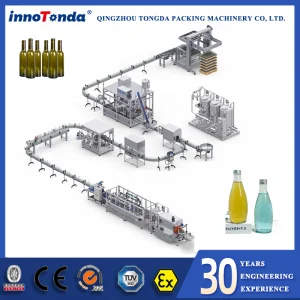 Máquina de Embalagem Automática de Baixo Vácuo para Enchimento de Vinho e Bebidas Espirituosas de Fácil Operação