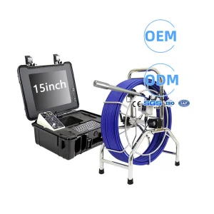 28mm Head 60m Cable Endoscope Sewer Drain Pipeline Inspection Camera for Pipe Inspection