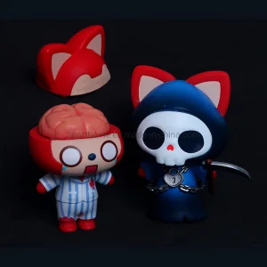 Brinde promocional figura de ação de plástico PVC da série de personagens de anime Ahri