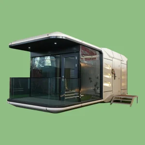 Expandable home with kitchen