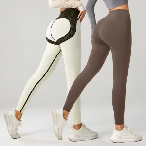 Women High Waist Thick Thermal Leggings Warm Winter Fleece Lined Butt Lifting Unique Design Yoga Winter Leggings