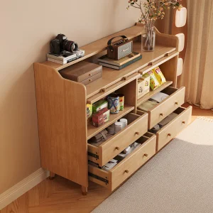 Solid Wood Sideboard Storage Cabinet