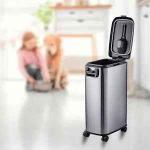 12L y 20L Soluciones de Almacenamiento de Comida para Perros Chic para Amantes de las Mascotas