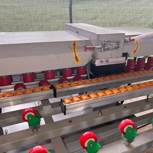 Double Side Straight Line Glass Edging Machine Automatic Glass Edge Grinding Machine 9 Motors Glass Round Edging Machine