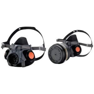 Industrial Chemical Half Face Reusable Silicone Anti-Pollution Dustproof Gas Mask