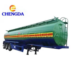 Chengda 3 Axles New 12 Wheel 48000 Liters Fuel Tanker