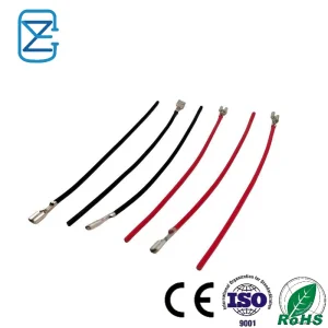 Conector de terminal hembra de espiga con resorte de cobre niquelado Unitech 2.8/4.8/6.3mm aislado para cable de automóvil 500V