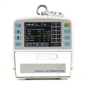 Pet Use High Quality with Heating Function Veterinary Infusion Pump Medical Device Animal Equipment