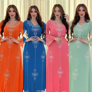 Middle Eastern Jalabiya Abaya Kaftan