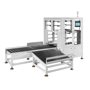 Automatic Checkweigher With Rodless Cylinder Rejection For Boxed Circuit Breaker Weight Inspection