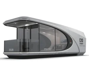 Casa Hotel Modular Prefabricada Cabaña Inteligente Pod de Sueño Cápsula Espacial