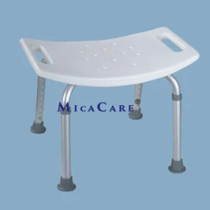 Adjustable Shower Stool with Non-Slip Suction Cup Feet